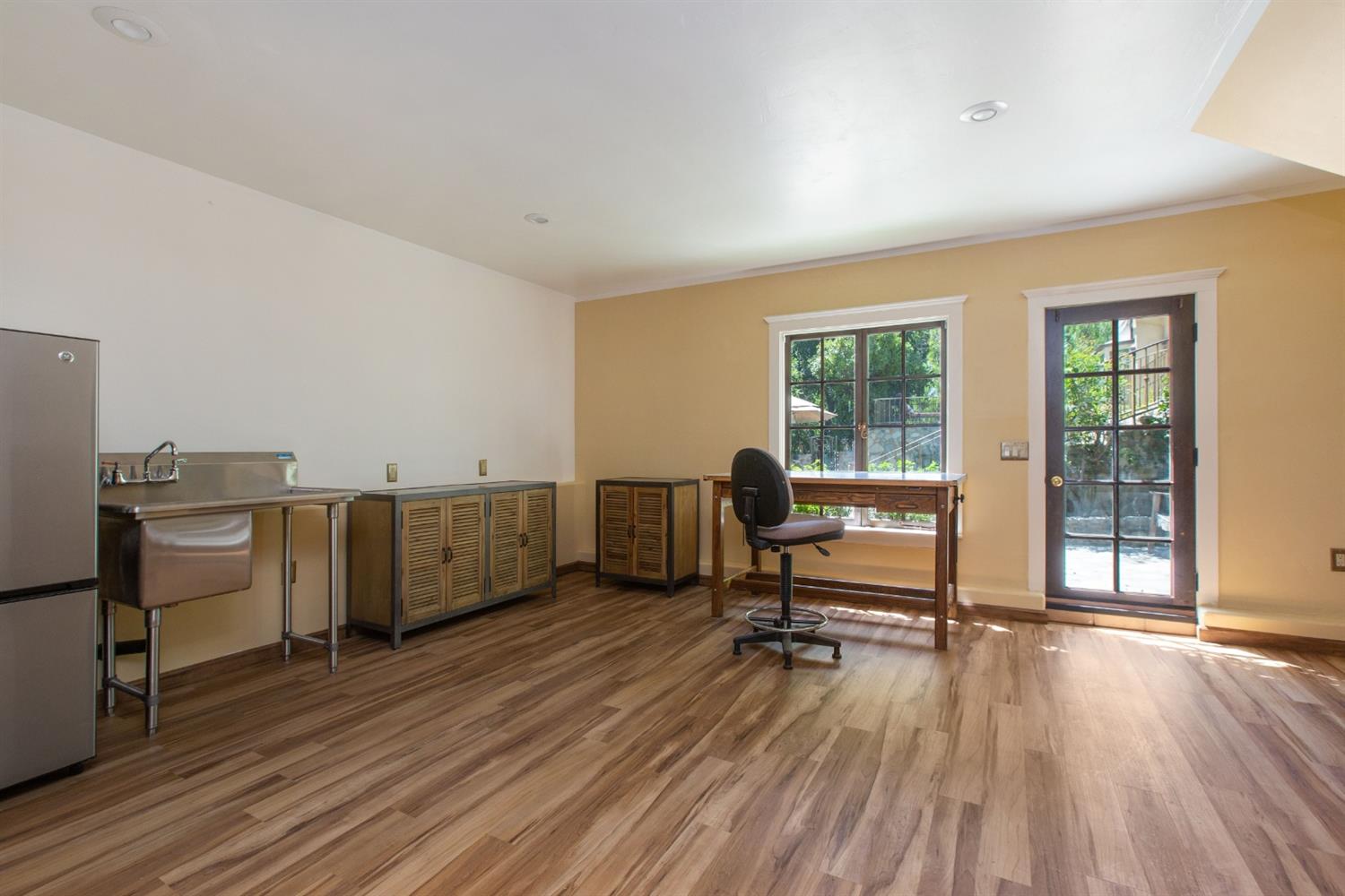 267 Fairview Road Ojai, CA 93023 - Photo 20 of 50 a view of a workspace with furniture and a window
