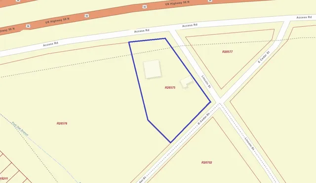 a view of outdoor space with a tree