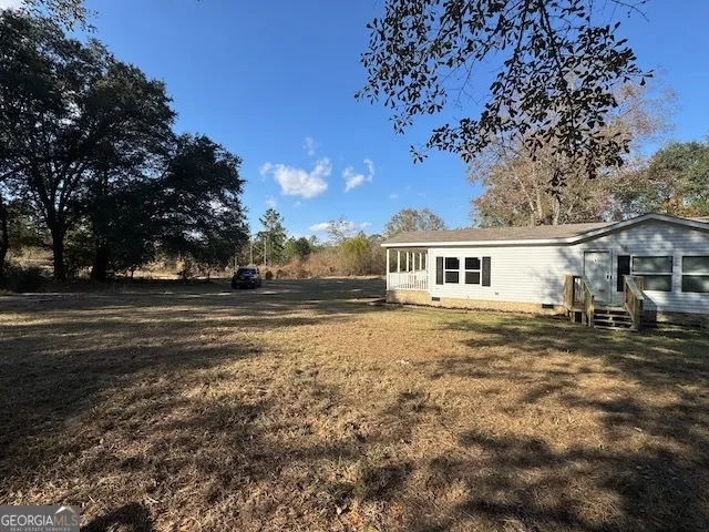 a view of outdoor space with trees