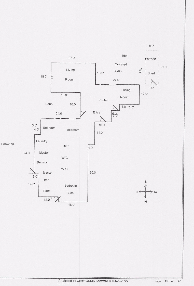 132 Stagecoach Road Bell Canyon, CA 91307 - Photo 3 of 64 Previous Appraisal Measurement PG2