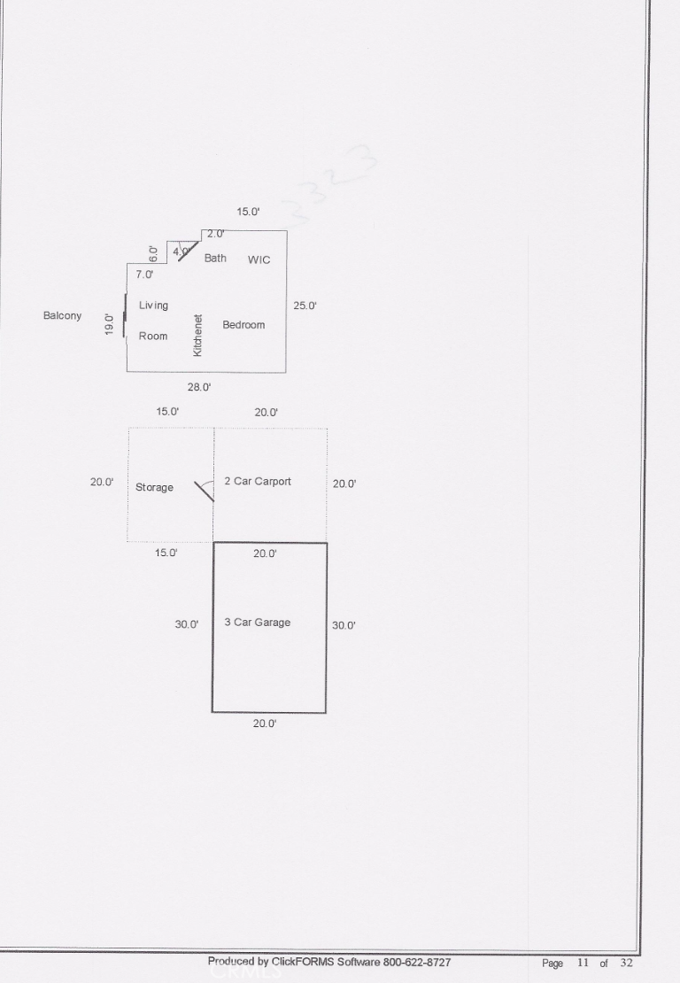 132 Stagecoach Road Bell Canyon, CA 91307 - Photo 6 of 64 Previous Appraisal Measurement PG3