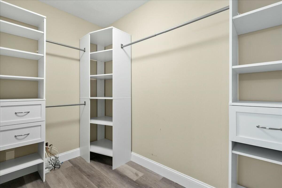 2601 Marina Isle Way, Unit 103 Jupiter, FL 33477 - Photo 26 of 56 a view of an empty walk in closet