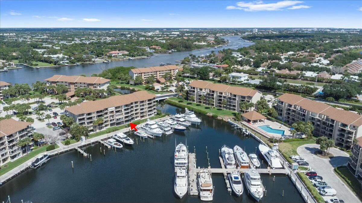 2601 Marina Isle Way, Unit 103 Jupiter, FL 33477 - Photo 42 of 56 an aerial view of a city
