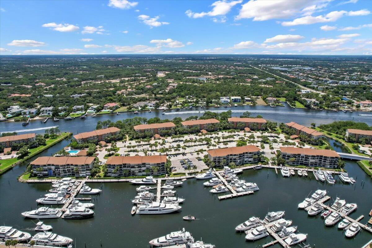 2601 Marina Isle Way, Unit 103 Jupiter, FL 33477 - Photo 54 of 56 a view of a city with ocean view