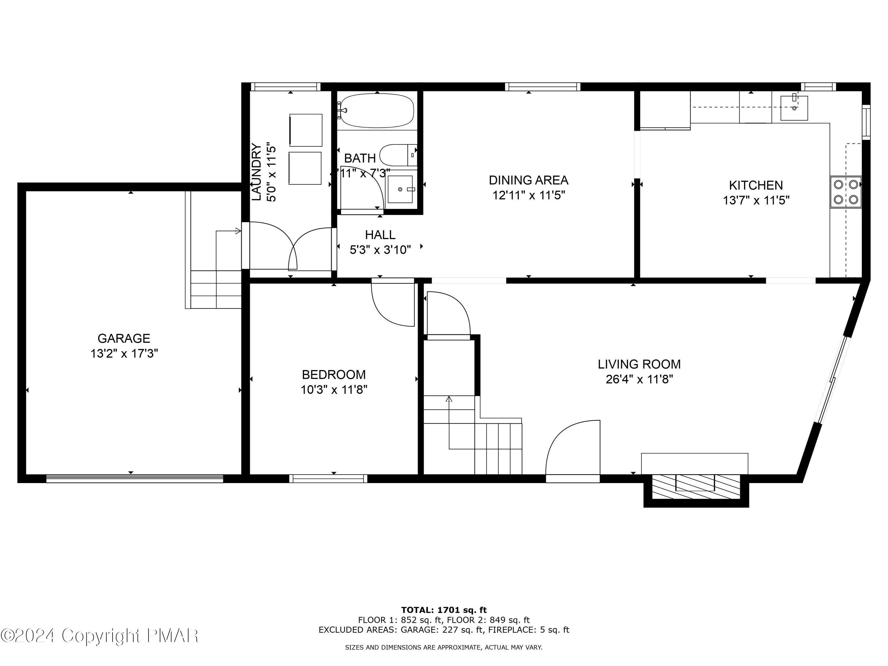 311 Panther Road Tobyhanna, PA 18466 - Photo 49 of 49 6-1st_floor_311_panther_road_tobyhanna_w