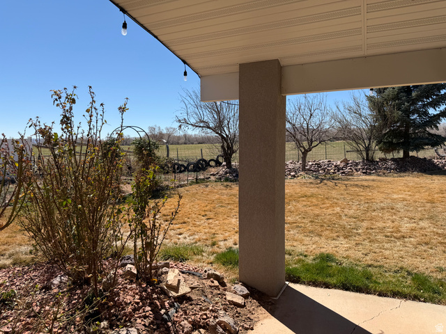 1697 West 2450 Vernal, UT 84078 - Photo 34 of 36 View of yard with a patio area