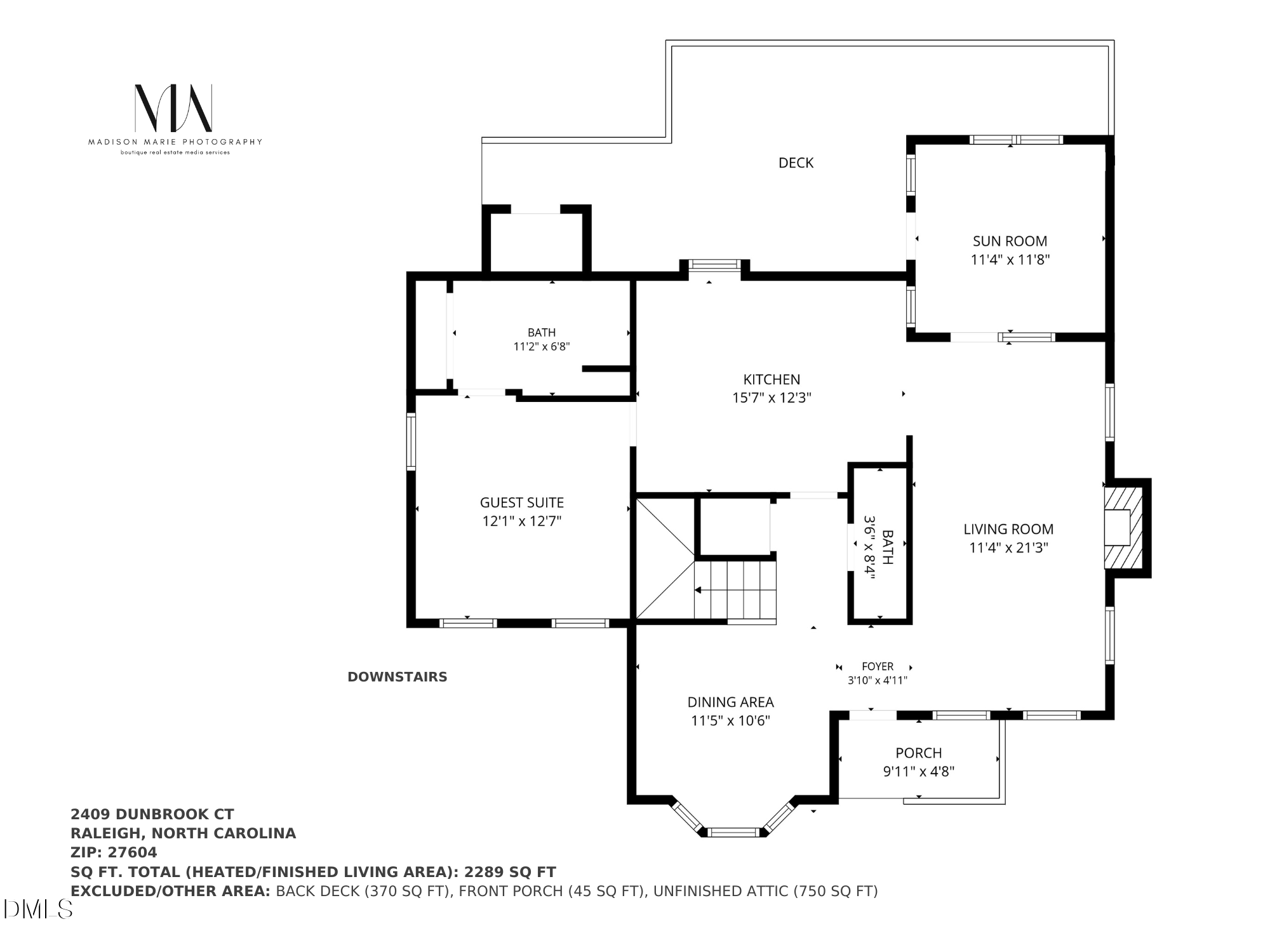 2409 Dunbrook Court Raleigh, NC 27604 - Photo 42 of 43