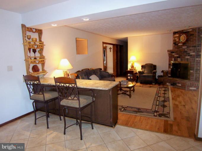 Kitchen Opens to Family Room