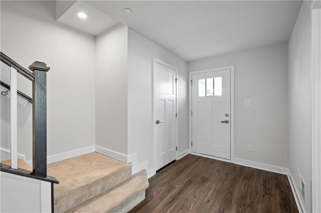 4108 Spruce Road Gibsonia, PA 15044 - Photo 2 of 46 a view of hallway with wooden floor