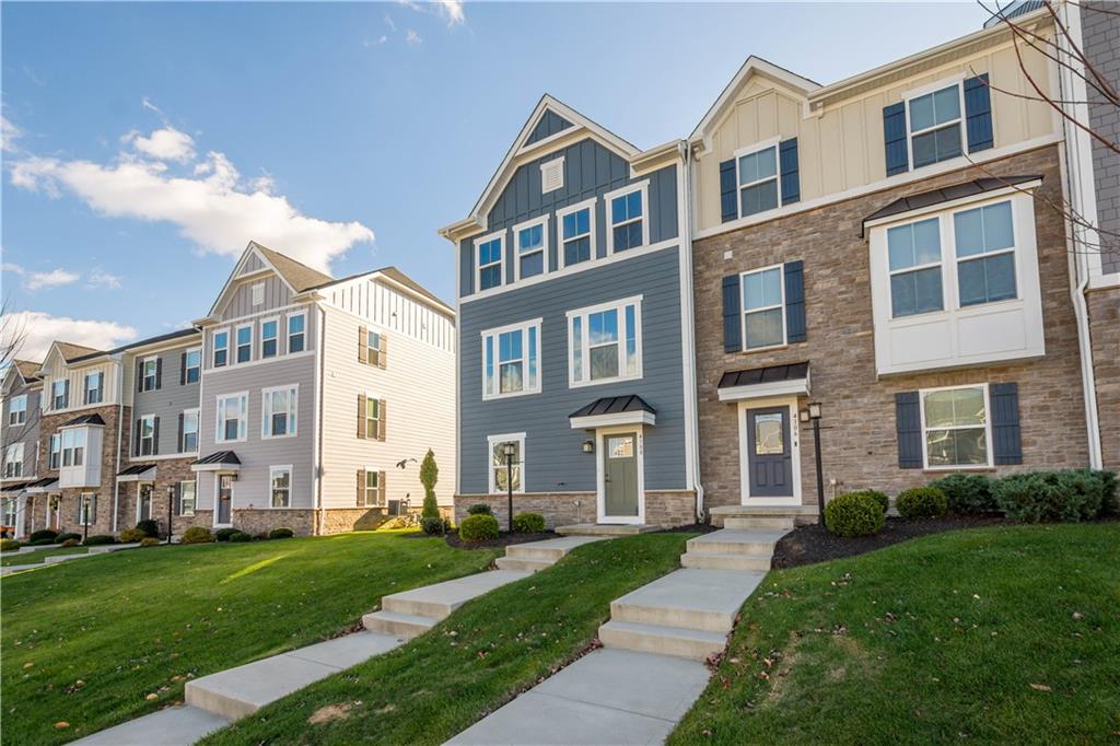 4108 Spruce Road Gibsonia, PA 15044 - Photo 31 of 45 a view of a building with a yard