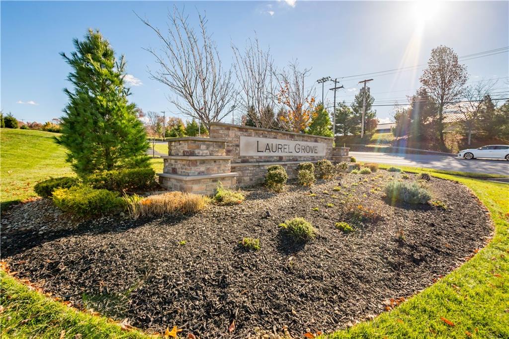 4108 Spruce Road Gibsonia, PA 15044 - Photo 40 of 46 a view of a yard with trees