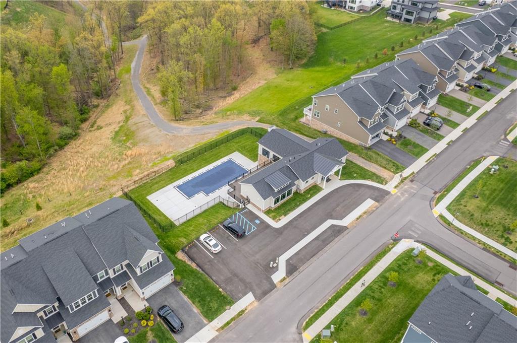 4108 Spruce Road Gibsonia, PA 15044 - Photo 43 of 46 an aerial view of a house with a ocean view