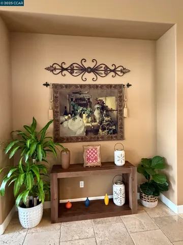 a view of a window in a room