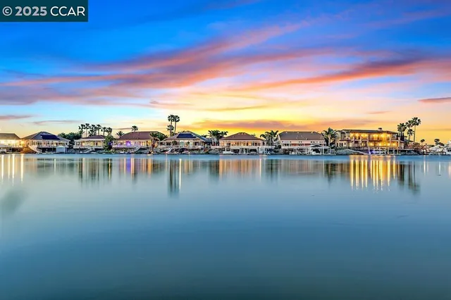 a view of a city with lake