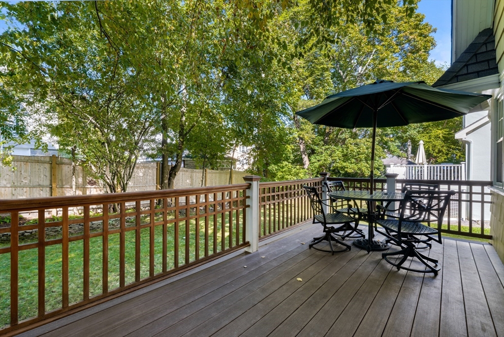 30 Ridge Road Milton, MA 02186 - Photo 30 of 33 a view of a chair and table on the deck