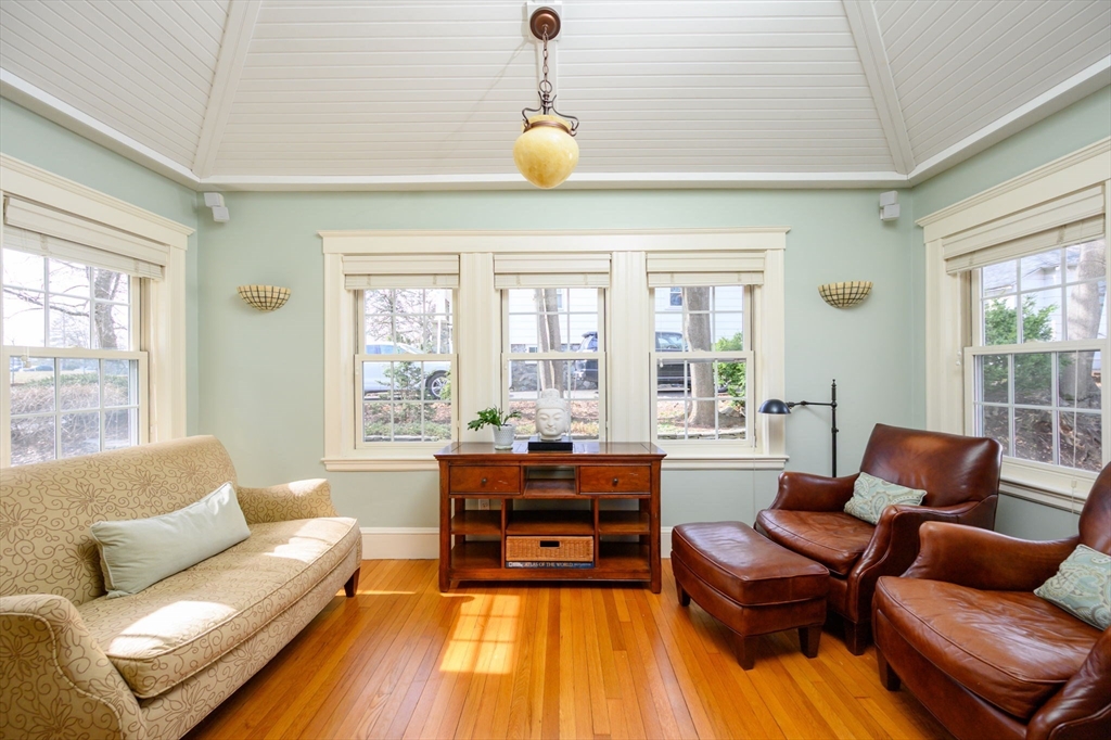 30 Ridge Road Milton, MA 02186 - Photo 6 of 33 a living room with furniture and a large window