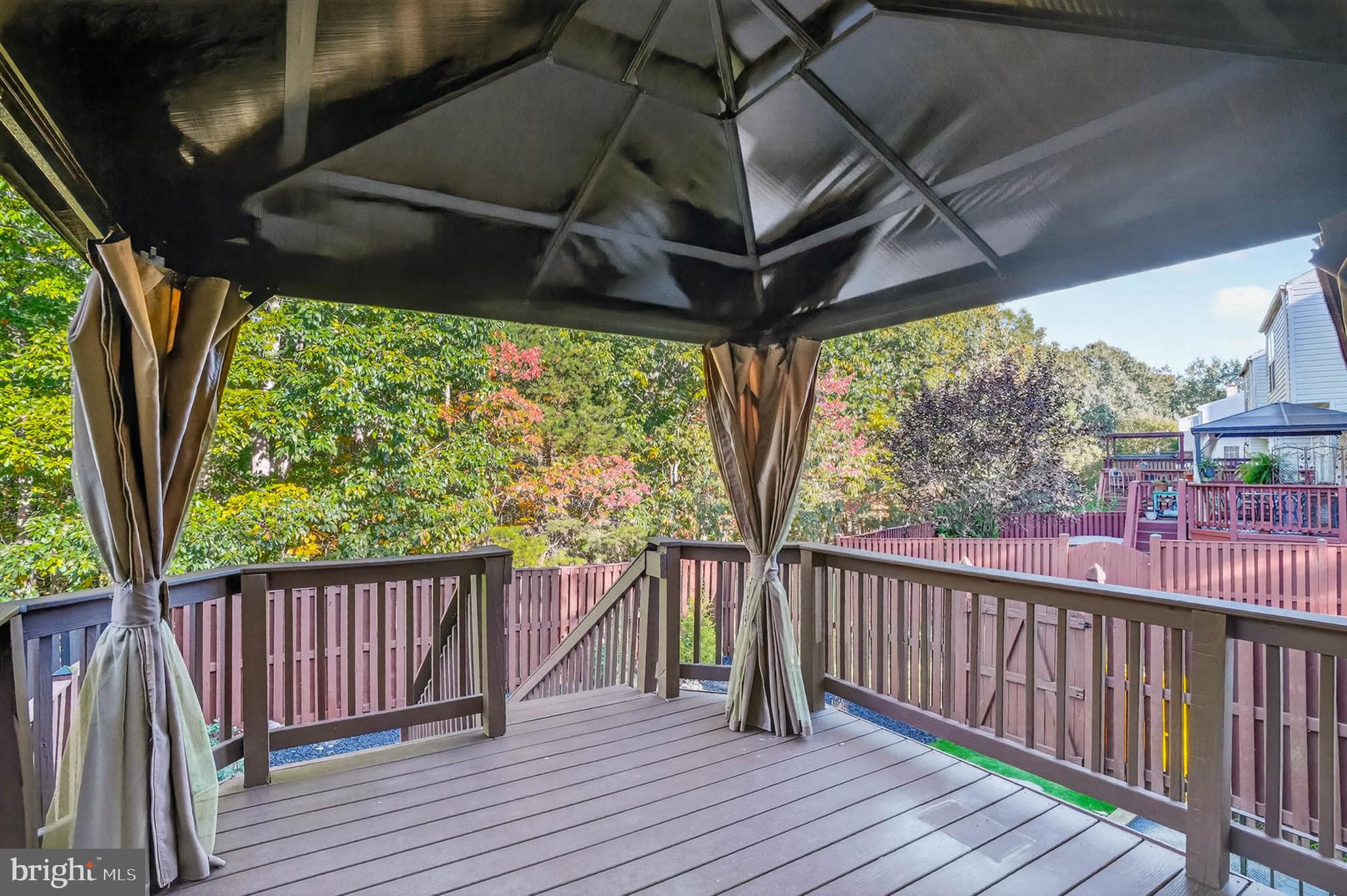 2512 Summers Ridge Drive Odenton, MD 21113 - Photo 33 of 37 a view of a balcony with wooden floor