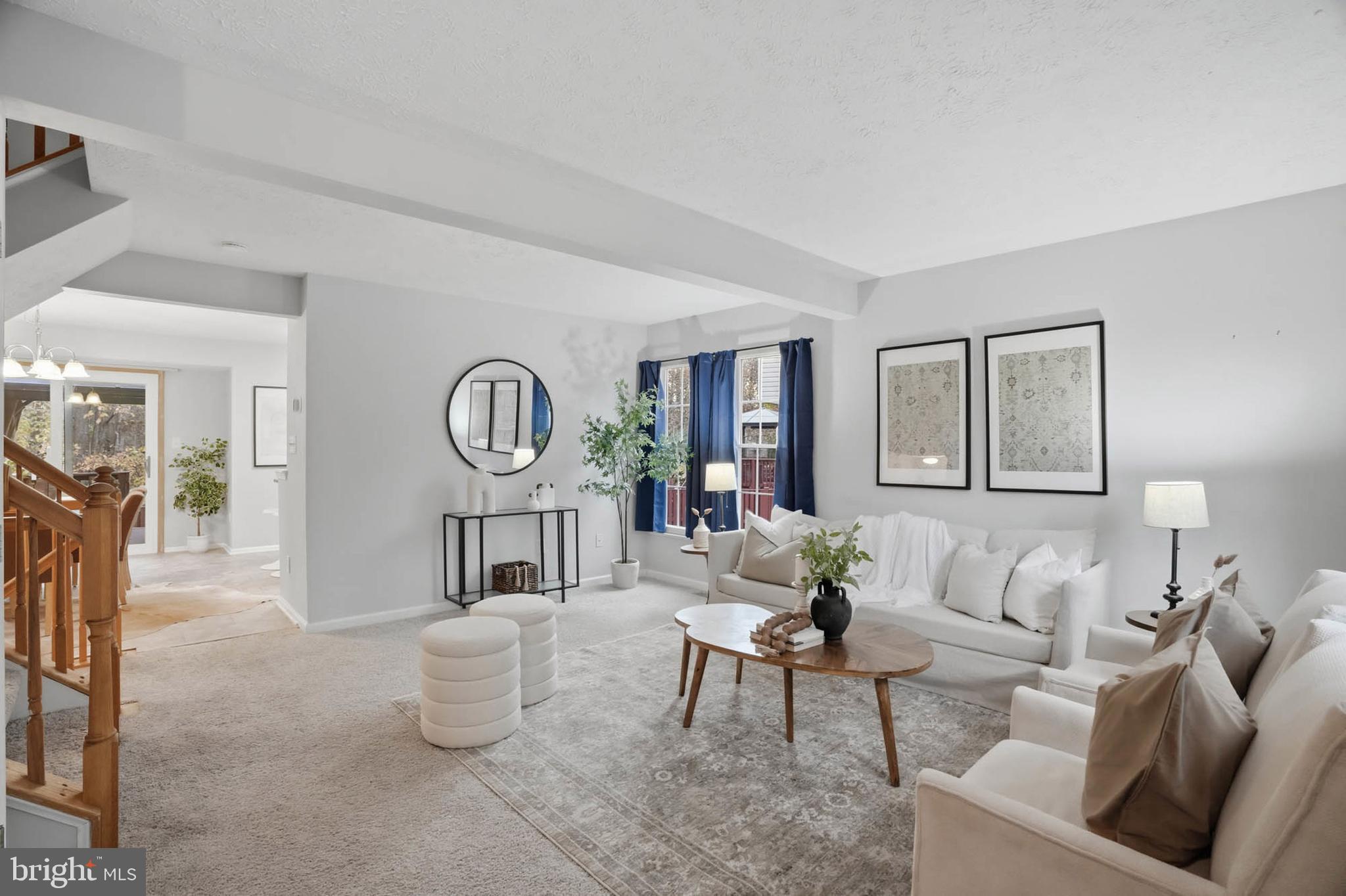 2512 Summers Ridge Drive Odenton, MD 21113 - Photo 7 of 37 a living room with furniture a window and a lamp