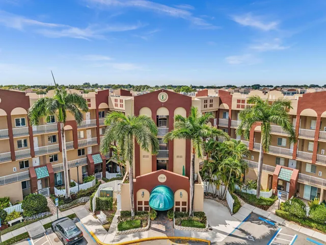 a view of a city with tall buildings