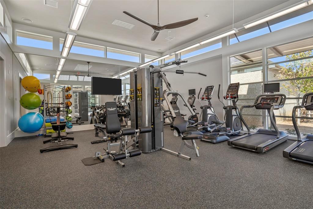 651 Watters Road, Unit 5305 Allen, TX 75013 - Photo 36 of 40 a view of a room with gym equipment