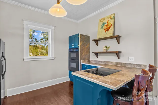 a room with storage and utility