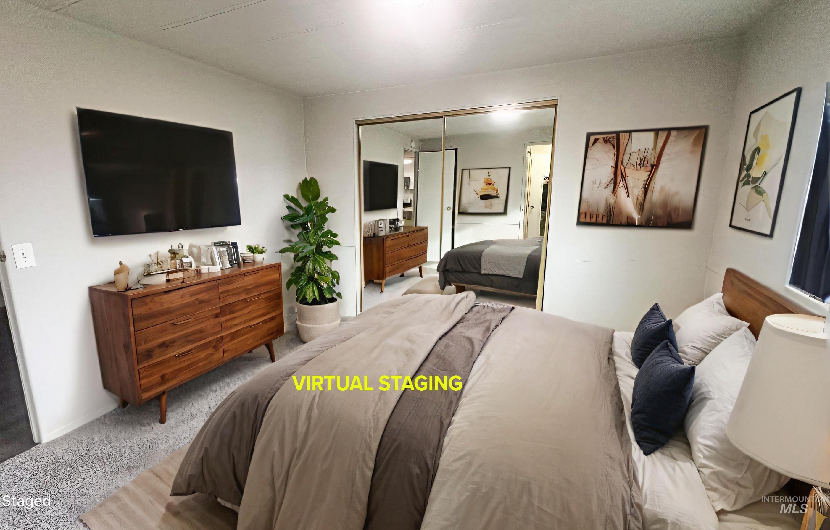 1200 Artesian Road Eagle, ID 83616 - Photo 13 of 18 Carpeted bedroom with a closet