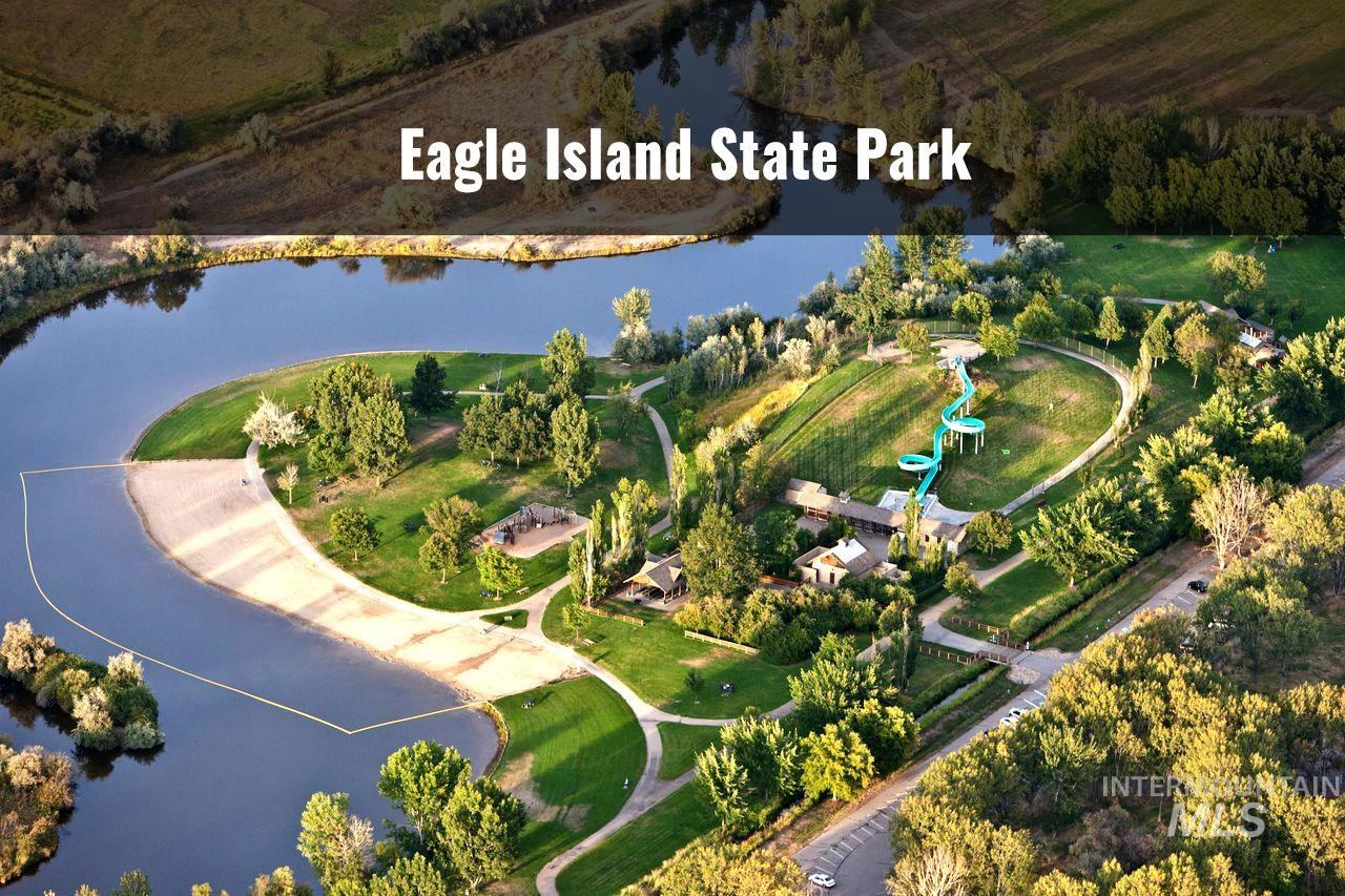 1200 Artesian Road Eagle, ID 83616 - Photo 4 of 18 Aerial view of a nearby body of water