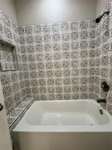 a view of a backyard of a house