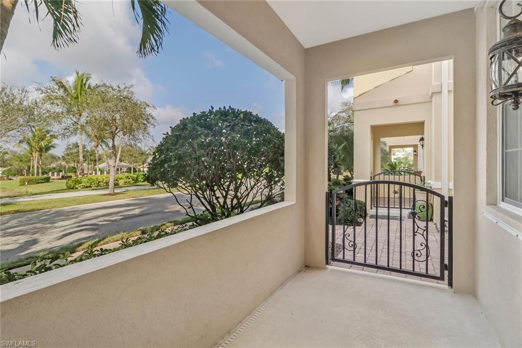 8028 Josefa Way Naples, FL 34114 - Photo 11 of 27 a view of a balcony with an outdoor space