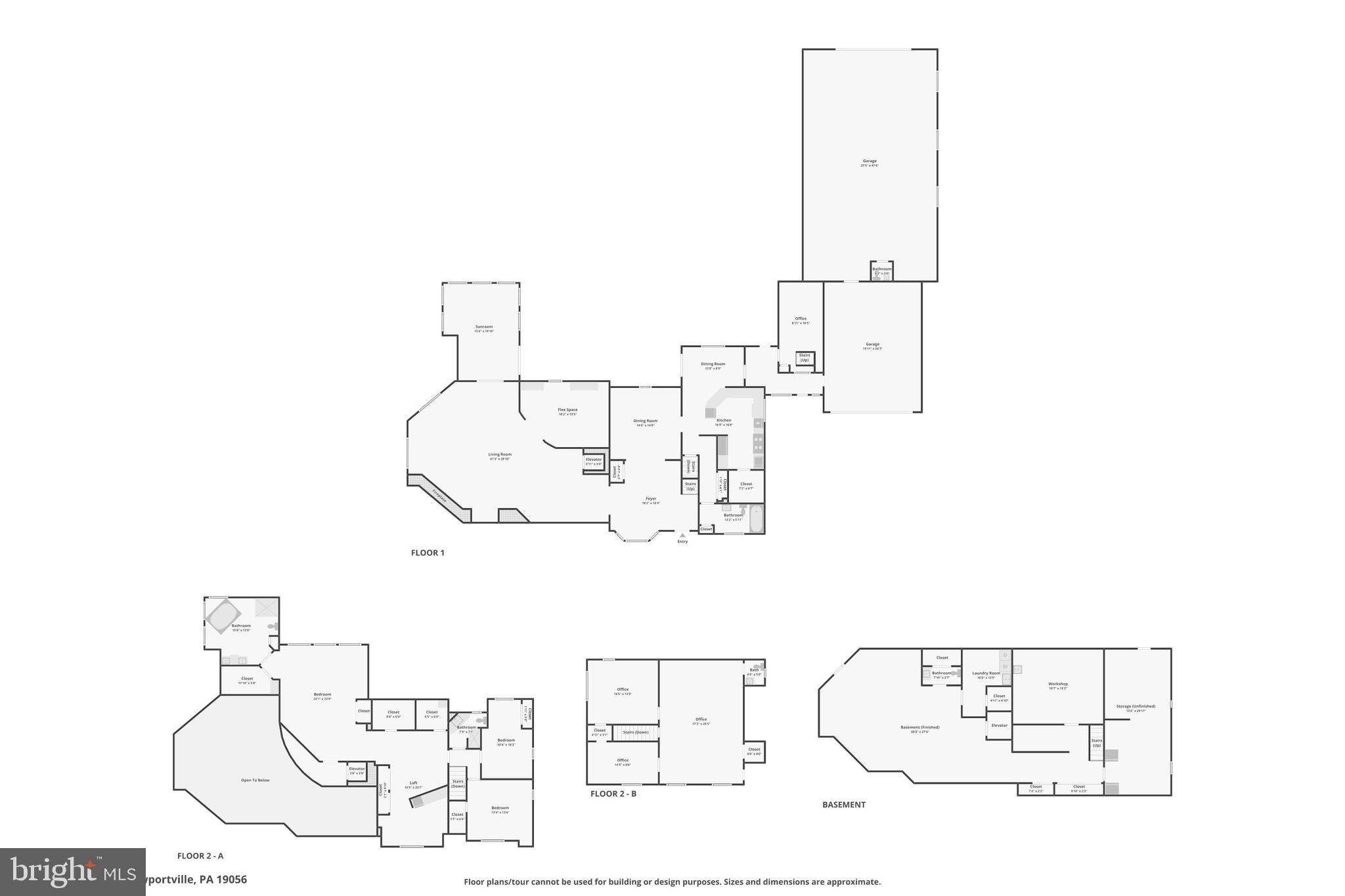 2619 New Falls Road Bristol, PA 19007 - Photo 69 of 69 Property Floor Plans