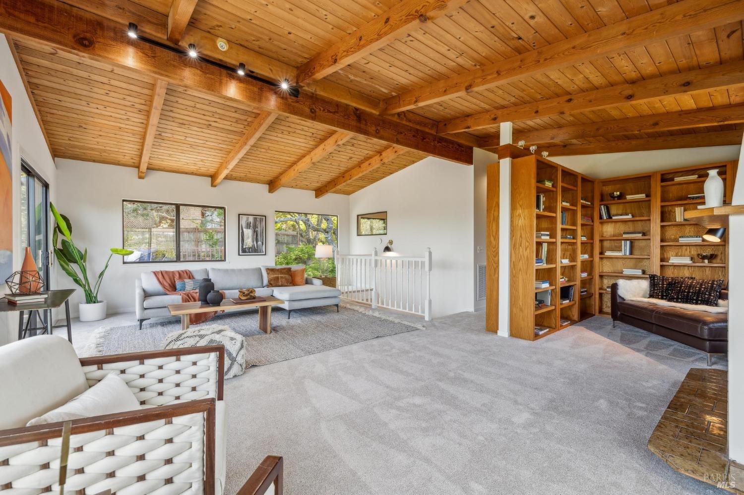 480 Live Oak Drive Mill Valley, CA 94941 - Photo 3 of 71 a view of a livingroom with furniture and a couch