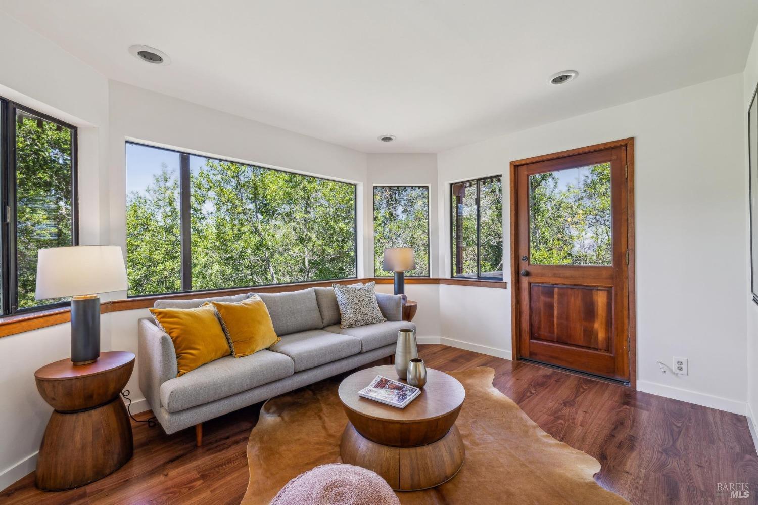 480 Live Oak Drive Mill Valley, CA 94941 - Photo 53 of 71 a living room with furniture and a window