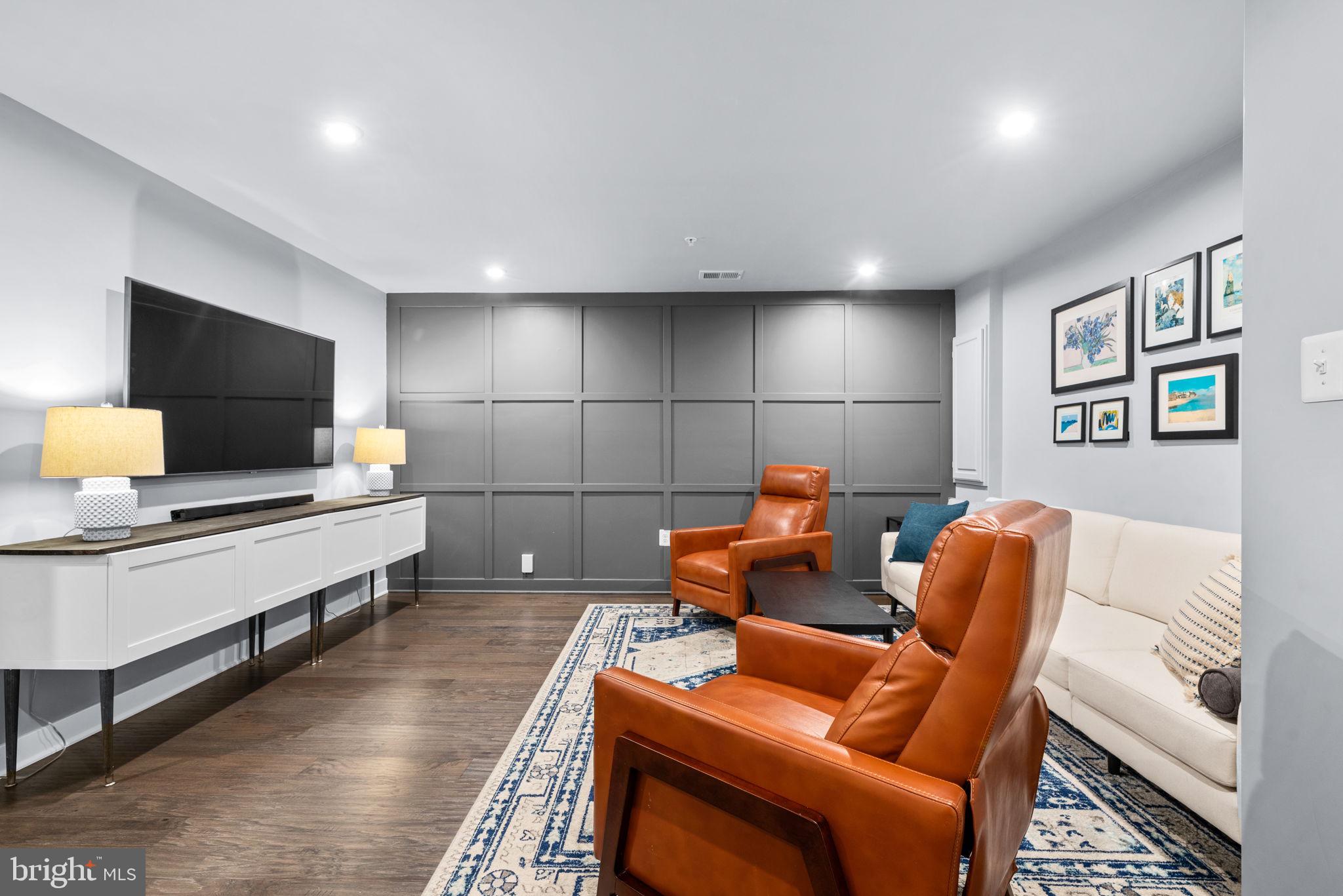 7023 Van Dusen Road Laurel, MD 20707 - Photo 33 of 46 Lower Level Recreation Room
