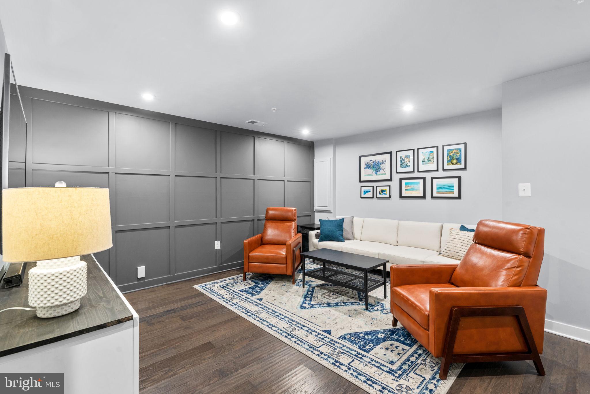 7023 Van Dusen Road Laurel, MD 20707 - Photo 34 of 46 Lower Level Recreation Room
