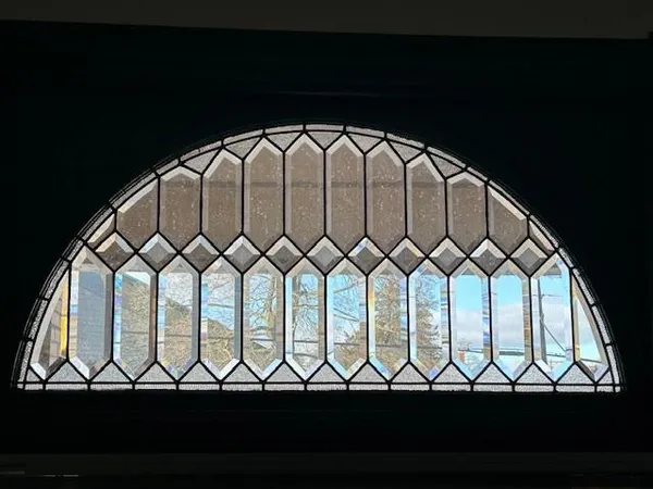 a view of a car garage