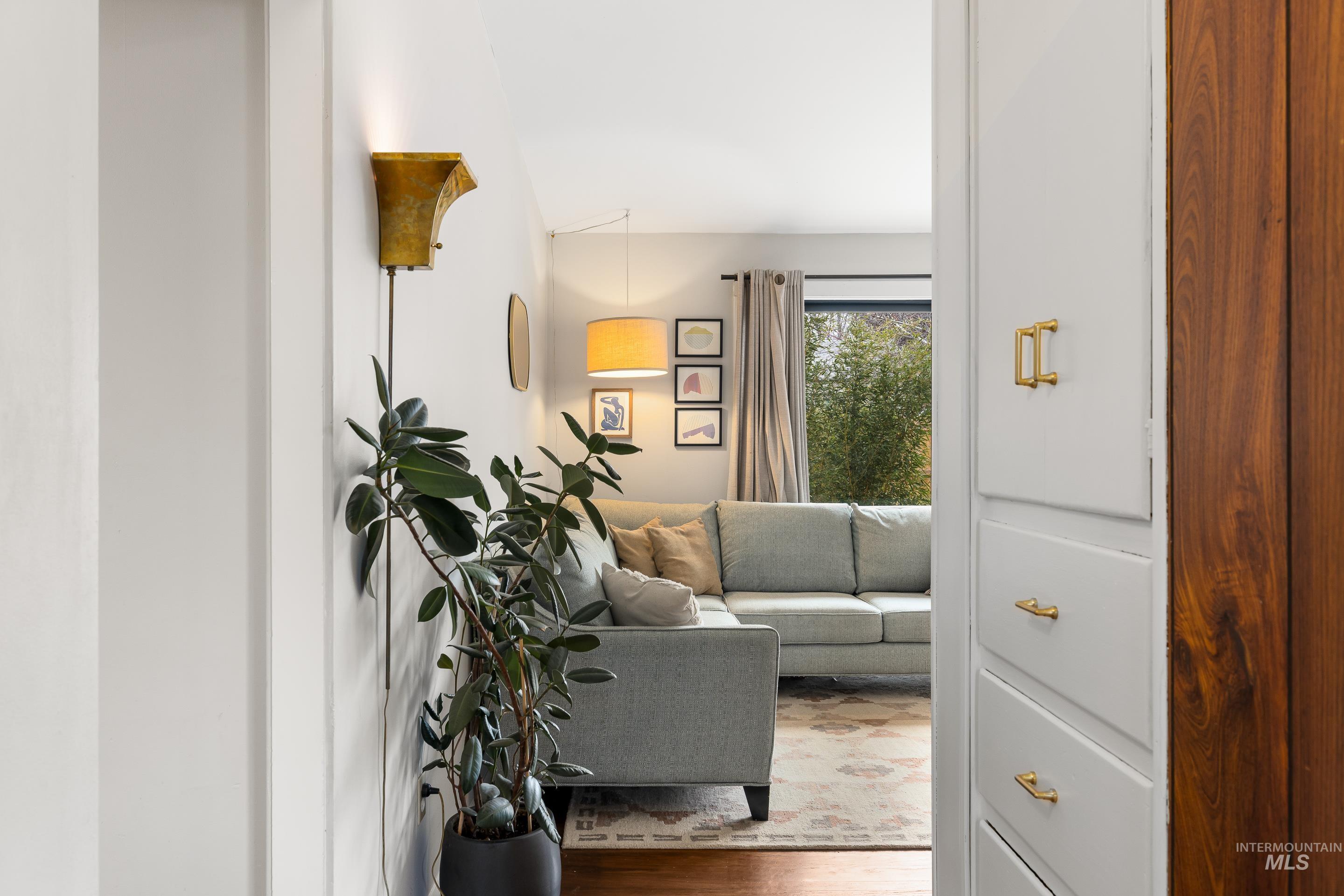 2824 West Kathryn Street Boise, ID 83705 - Photo 5 of 40 Living area with wood finished floors