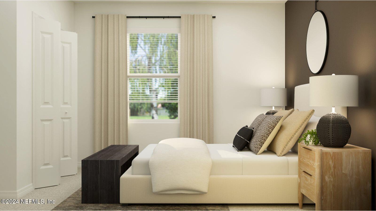 1427 Eddy Road Jacksonville, FL 32211 - Photo 13 of 19 a bedroom with bed and a window