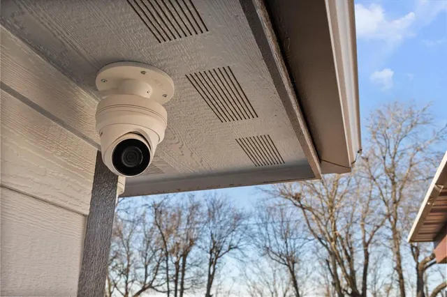 a close view of door lock