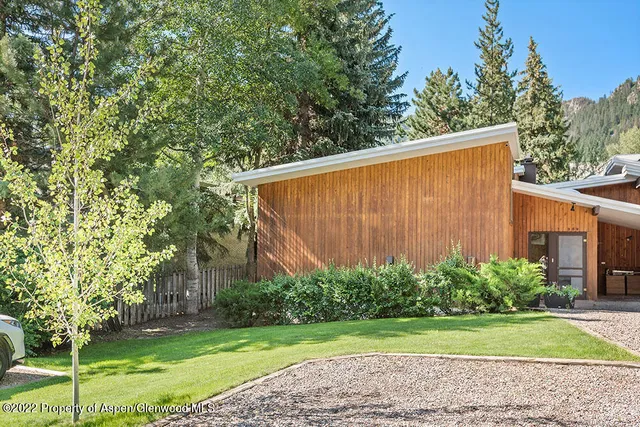 a view of a small house