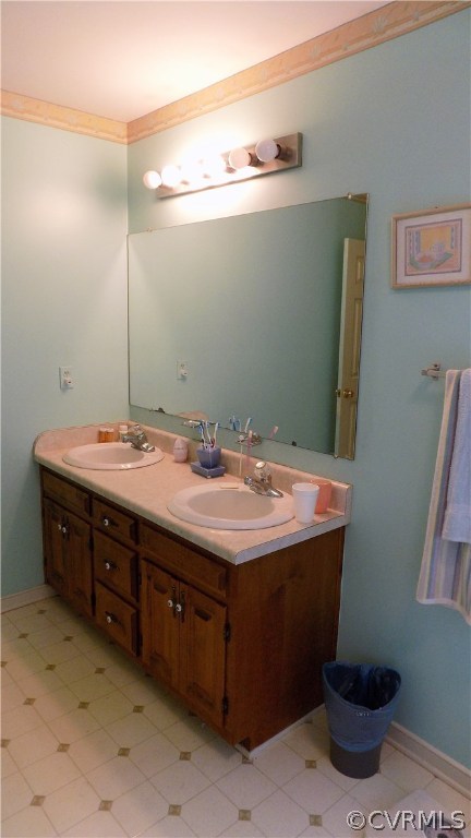 5330 Hopkins Road Richmond, VA 23234 - Photo 24 of 43 Hall bath with double vinity sinks