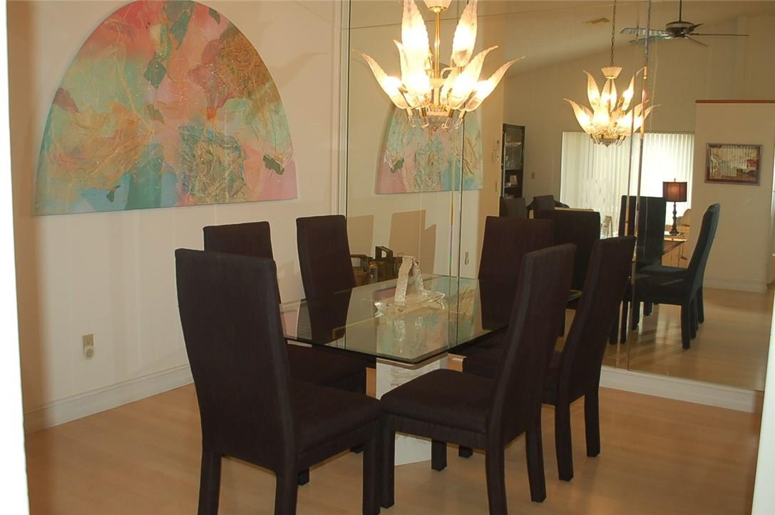 9123 Southwest 22nd Street, Unit D Boca Raton, FL 33428 - Photo 4 of 17 DINNING ROOM
