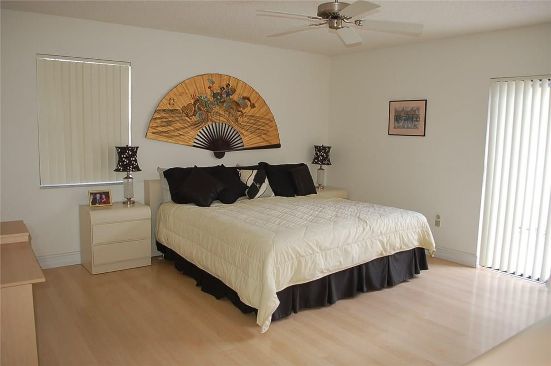 9123 Southwest 22nd Street, Unit D Boca Raton, FL 33428 - Photo 8 of 17 MASTER BEDROOM