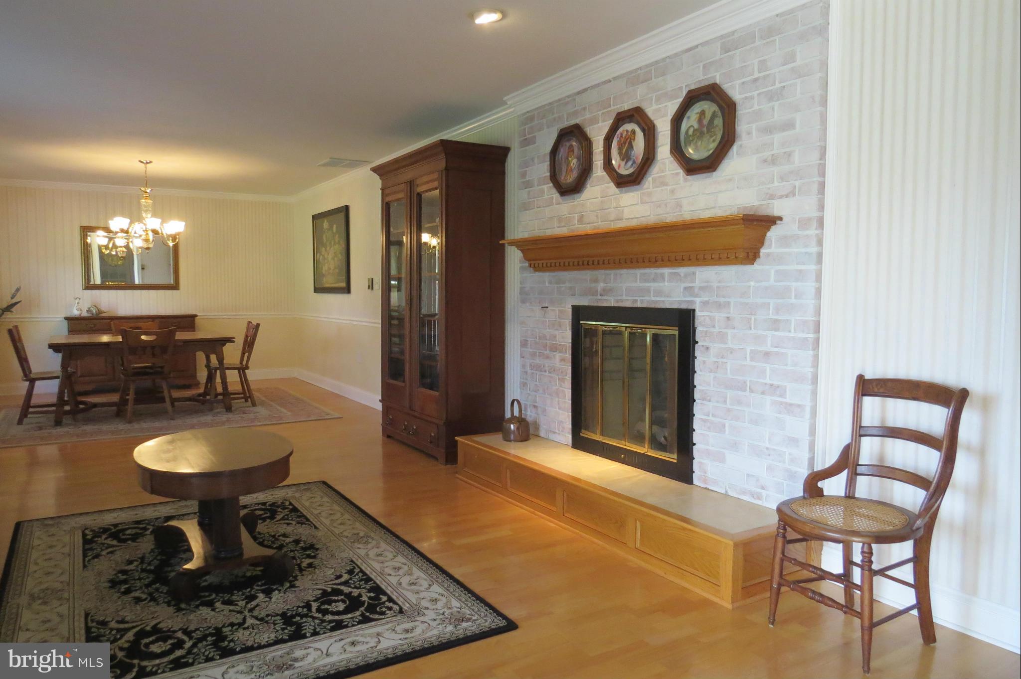 4962 Bar Neck Road Tilghman, MD 21671 - Photo 6 of 30 Living Room with Gas Fireplace