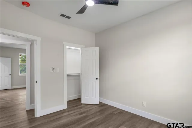 wooden floor in an empty room