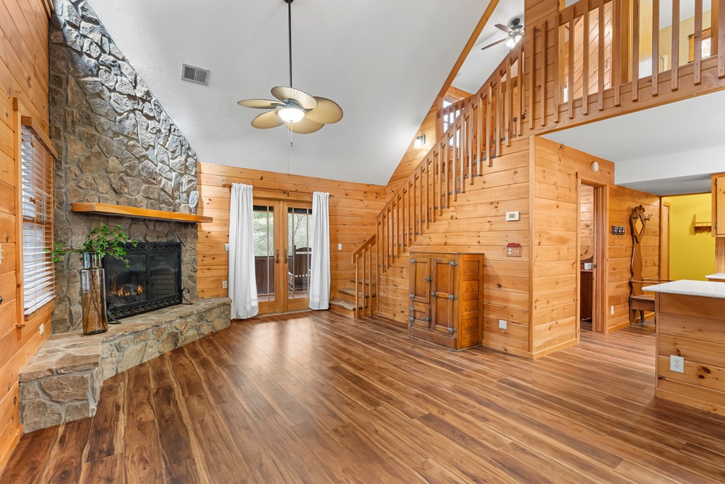 789 Jolley Way Epworth, GA 30541 - Photo 7 of 62 a view of an entryway with wooden floor