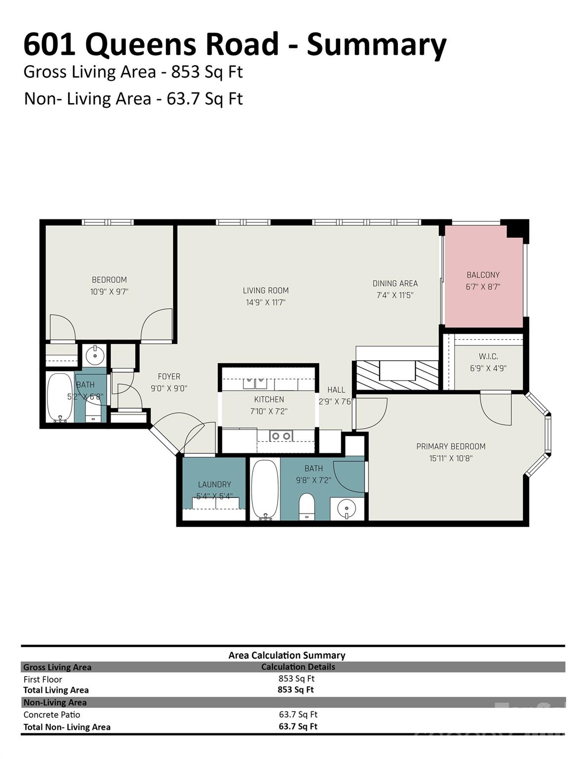 601 Queens Road, Unit A Charlotte, NC 28207 - Photo 29 of 29 Gallery Image 29