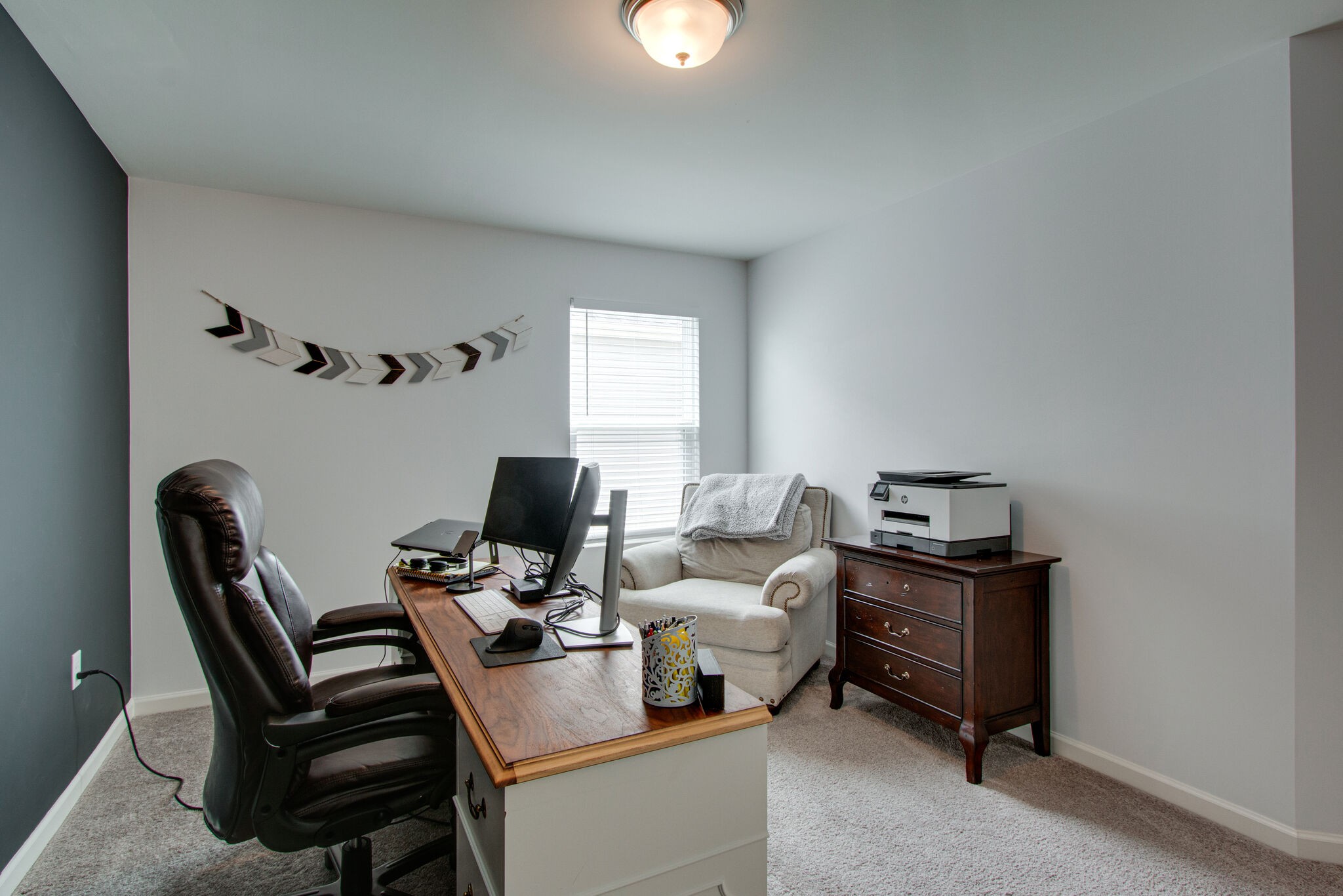 3329 Calendula Way Murfreesboro, TN 37128 - Photo 39 of 48 a view of a workspace with furniture and a window
