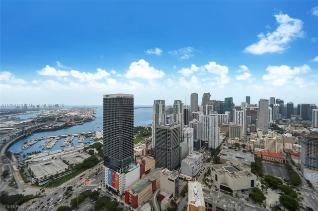 a city view with lot of high rise buildings