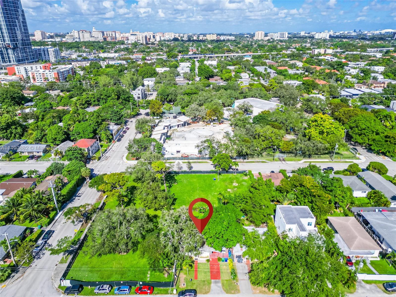 3551 Frow Avenue Miami, FL 33133 - Photo 20 of 22 an aerial view of multiple house