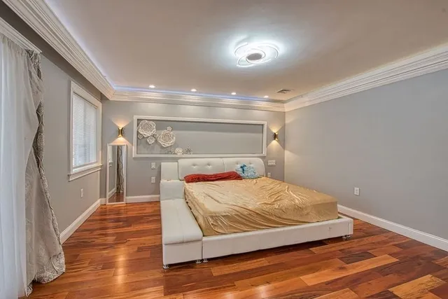 a view of wooden balcony